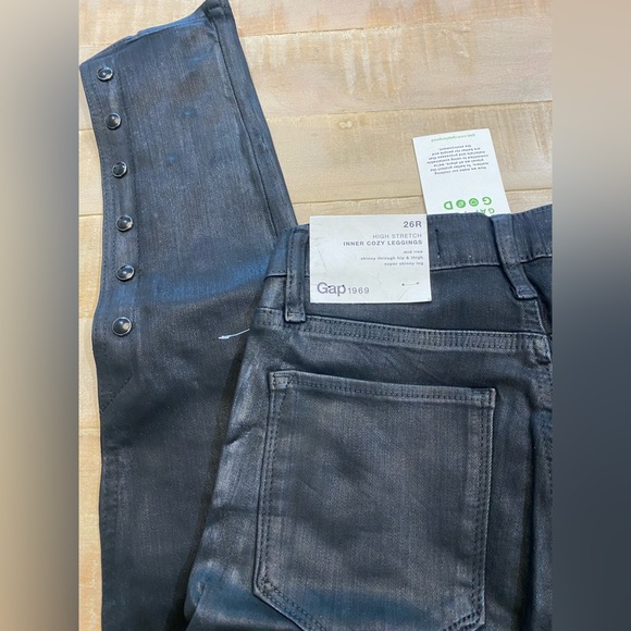 GAP 1969 High Stretch Inner Cozy Leggings NWT - Picture 6 of 13